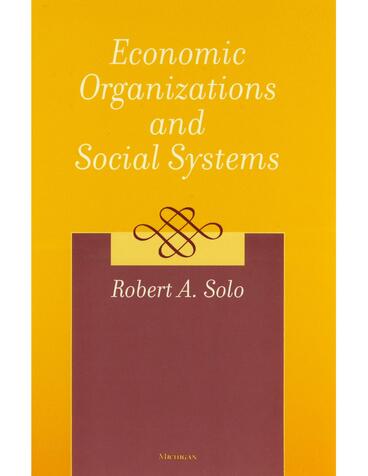 المنظمات الاقتصادية والأنظمة الاجتماعية