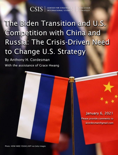 انتقال بايدن.. المنافسة الأمريكية مع الصين وروسيا