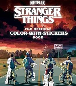 Stranger Things: The Official Color-with-Stickers Book